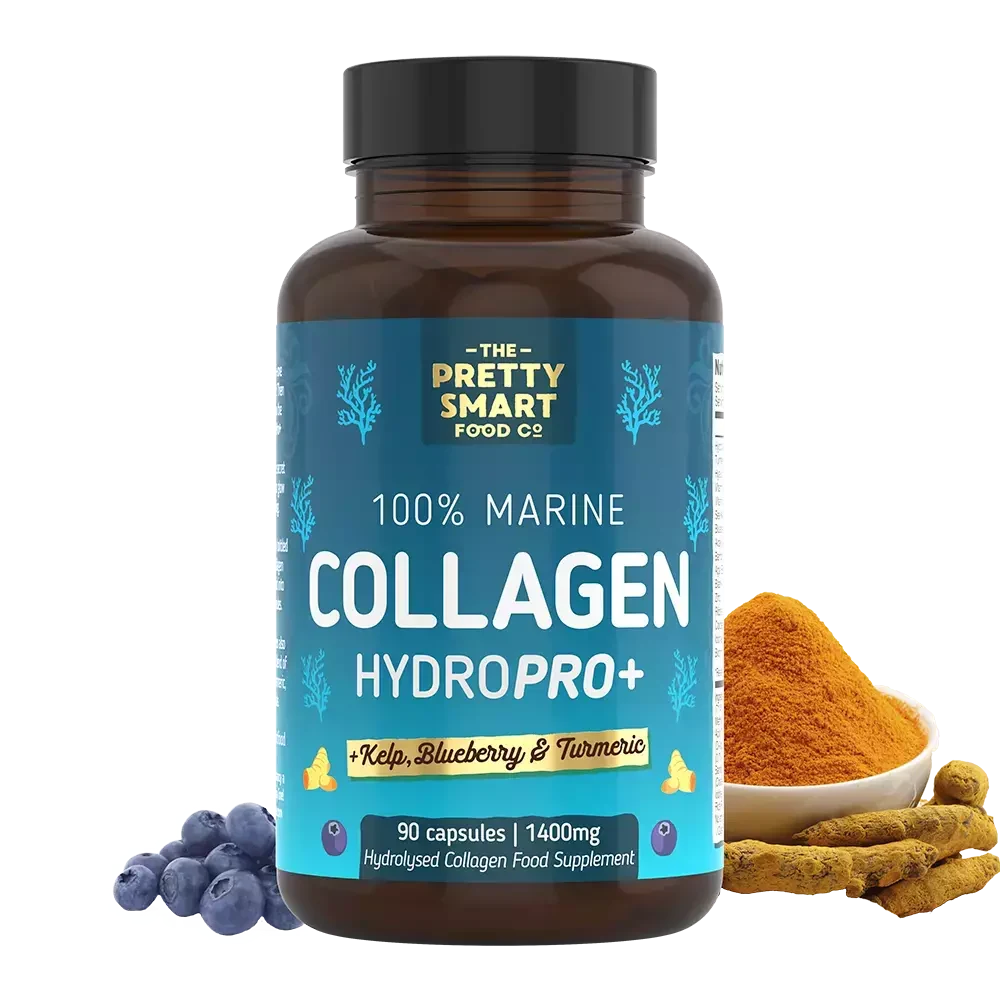 Pretty Smart Food Co Marine Collagen Hydropro+ bottle